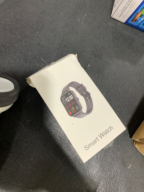 Photo 1 of Smart Watch for Men Women SmartWatch 1.83" for iPhone Samsung Android Phone Compatible, Fitness Tracker Watch with Pedometer, Heart Rate/Sleep Monitor, Blood Oxygen, IP68 Waterproof