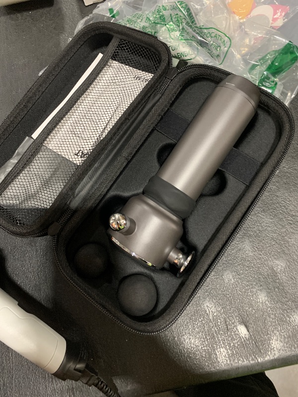 Photo 1 of Massager  Deep Tissue, Cordless Vibrating Muscle Massage Gun - Handheld Mini Massager for Back, Neck and Fascial Binding - Targetred Trigger Point Therapy Massage Gun