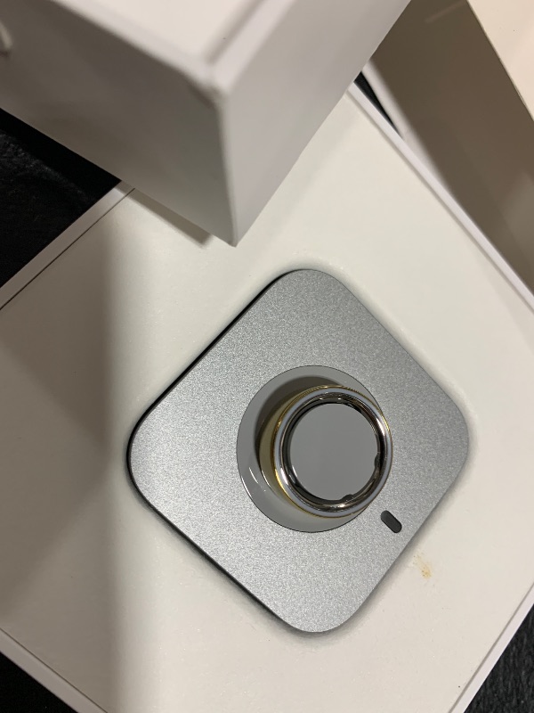 Photo 1 of Oura Ring 4 - Gold - Size 5 - Smart Ring - Unique Sizing, Not Standard US Ring Sizes - Size First - Sleep Tracking Wearable - Heart Rate - Fitness Tracker - Up to 8 Days of Battery Life