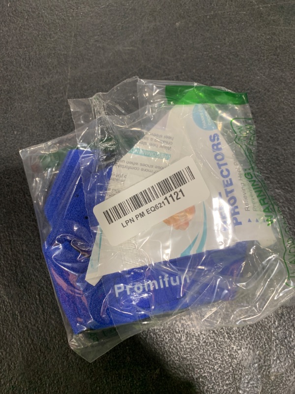 Photo 1 of Promifun Heel Protectors for Heel Pains, 2 PCS Heel Protectors, Adjustable Heel Cups for Plantar Fasciitis, Pain Relief for Sprains, Heal Dry Cracked Heels for Women and Men (FSA or HSA Eligible)