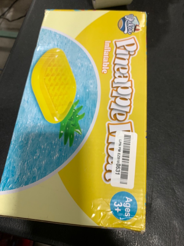 Photo 1 of Inflatable Pool Floats for Kids and Adults, Large Water Inflatable Pineapple Pool Float for Swimming Pool