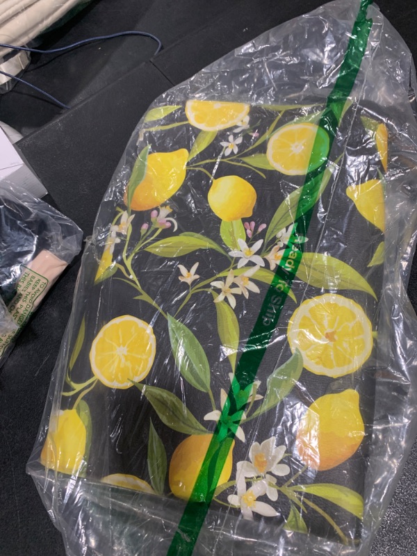 Photo 1 of Kitchen Mats Lemon Kitchen mats for Floor Anti Fatigue Mats for Kitchen Floor Cushioned Non Slip Waterproof Standing Mat for Bedroom Office Sink Laundry