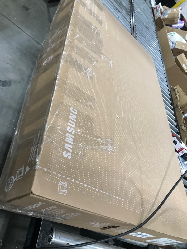 Photo 1 of Samsung 55-Inch Class QLED 4K LS03D The Frame Series Quantum HDR Smart TV w/Dolby Atmos, Art Mode, Anti-Reflection, Customizable Frame, Slim Fit Wall Mount with Alexa Built-in (QN55LS03D, 2024 Model)