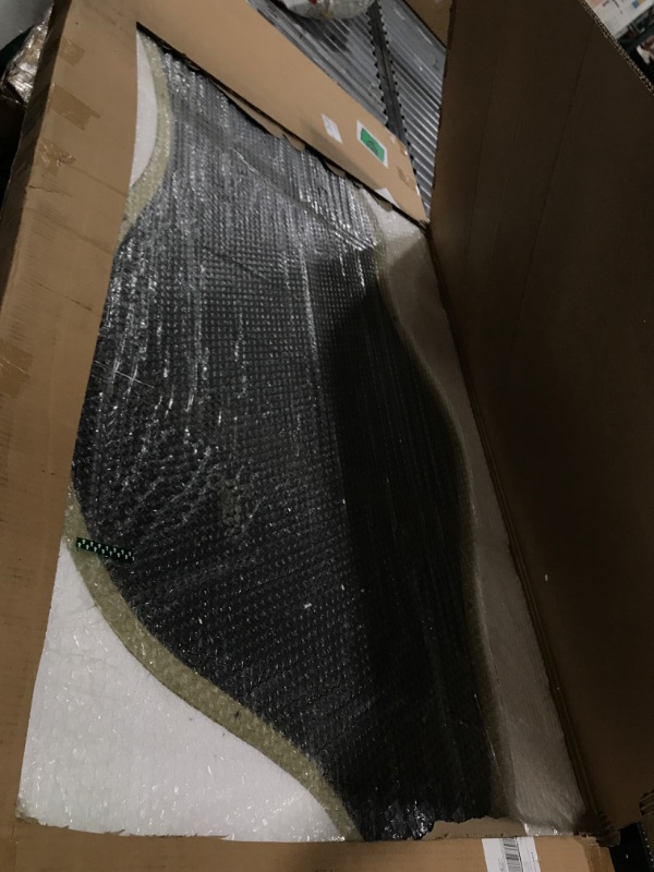 Photo 1 of DAOYIJIAJU Large Irregular Mirror, 63"x29.2" Asymmetrical Mirrors Full Length, Abstract Wall Mirror Decorative, Waved Shaped Mirrors for Living Room Dressing Bathroom Bedroom Hallway Entryway