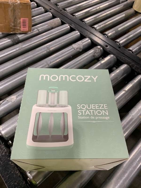 Photo 1 of Momcozy Squeeze Station For Homemade Baby Food,Pouch Filling Station For Puree Food For Babies&Toddlers,No Food Splashing,Dishwasher Safe,BPA-Free,With Reusable Bags