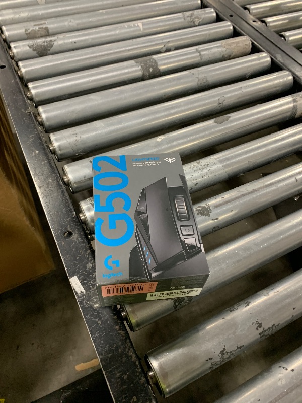 Photo 1 of Logitech G502 Lightspeed Wireless Gaming Mouse with Hero 25K Sensor, PowerPlay Compatible, Tunable Weights and Lightsync RGB - Black