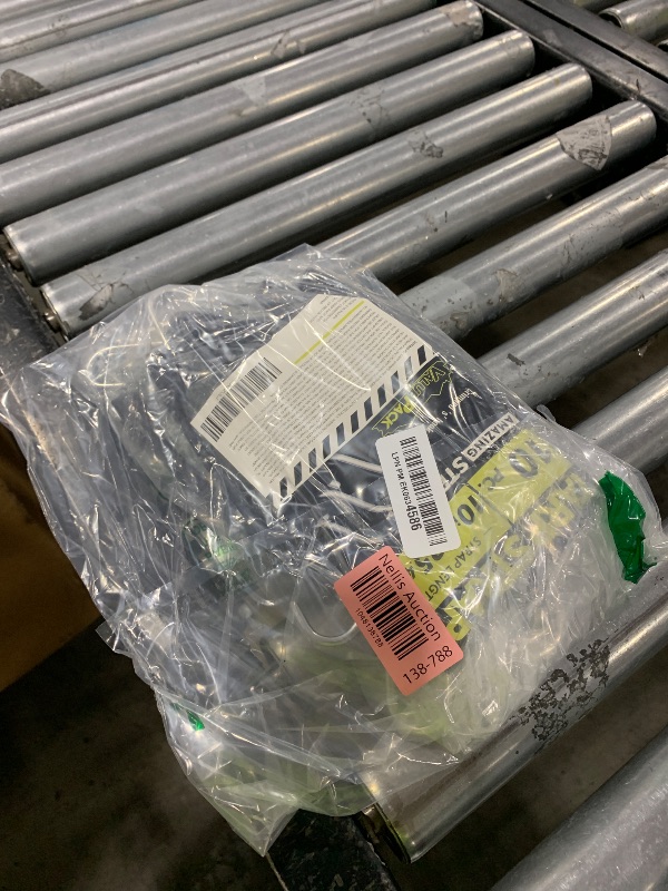 Photo 1 of 10'' Rubber Bungee Cords Heavy Duty Outdoor with 18" Max Stretch & Over 176 lbs Load, 100% EPDM Black Bungee Straps with Crimped S Hooks for Cargo, Tarps, Truck, Motorcycle, Weatherproof (10 Pack)