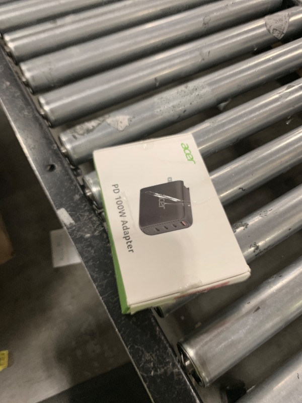 Photo 1 of Acer 100W USB C Charger Block, 4-Port Fast GaN ? Desktop Charger with Power Extension Cable, Compatible with MacBook Pro/Air, iPhone 16 Series, Galaxy S24, iPad Pro, Acer Laptop, Nitro 5, etc