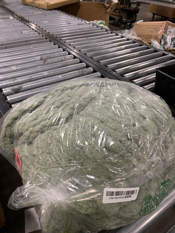 Photo 1 of Amélie Home Chunky Knit Throw Blanket for Couch, Soft Chenille Crochet Blanket for Sofa, 50"x60", Sage Green