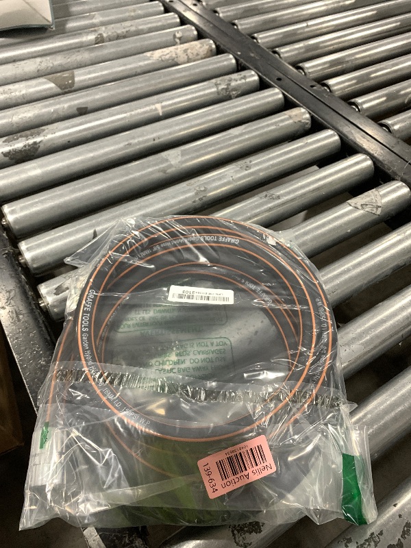 Photo 1 of Giraffe Tools Leader Hose 10ft x 5/8", Custom Length, Heavy Duty, No Kink, Flexible, Rubber Garden Hose, Leakproof Water Hose with Female to Female Fittings, 600 Burst PSI