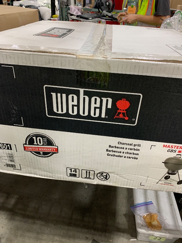 Photo 1 of Weber Master-Touch 22" Charcoal Grill, Smoke