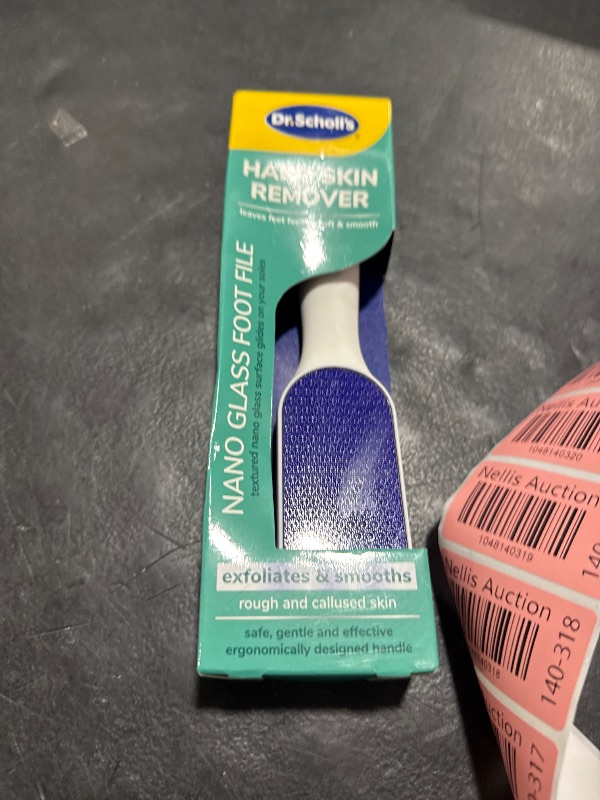 Photo 1 of Dr. Scholl's Hard Skin Remover Nano Glass Foot File - Foot Callus Remover, Durable Foot Scrubber, Dead Skin Remover, Hygienic Pedicure Tool, Long Lasting Foot Buffer, Soft Smooth Feet