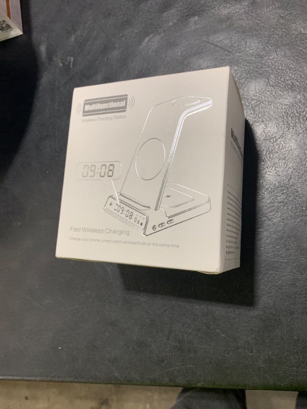 Photo 1 of Wireless Charger for Samsung, 3 in 1 Wireless Charging Station for Samsung Galaxy S25 Ultra/S24 Ultra/S23/S22/Note 20/Z Flip 7/Fold 7, Charger for Samsung Galaxy Watch Ultra/8/7/6, Galaxy Buds 3/3 Pro