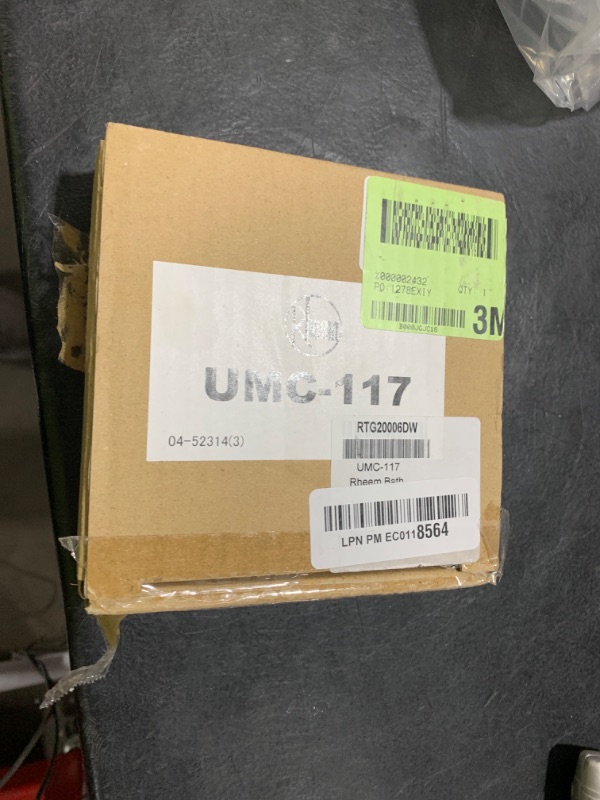 Photo 1 of Rheem RTG20006DW Water Heaters, Red