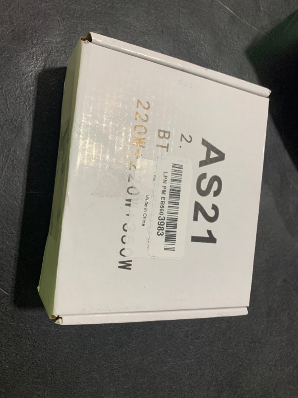 Photo 1 of Bluetooth 5.1 Audio Amplifier Board, ZK-AS21 2.1 CH 220W x 2 + 350W HiFi Subwoofer Power Amp Mini Digital Audio Amp Module for Home Speakers(30-220W, 3-8Ohms), DC 16-38V, BT USB AUX Input