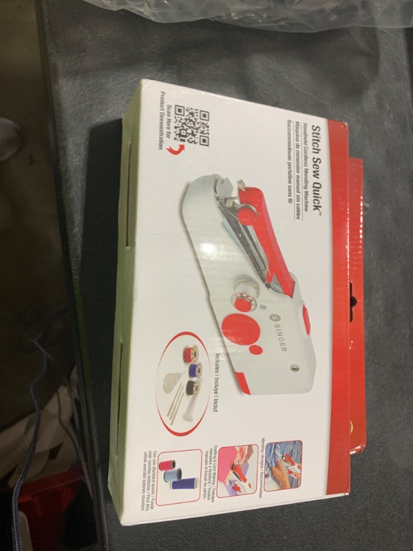 Photo 1 of SINGER Stitch Sew Quick Portable Mending Machine - Single Thread Machine for Quick Repairs