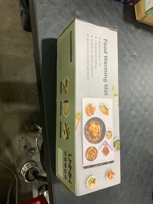 Photo 1 of Warming Mat for Food,Food Warming Mat,Electric Warming Tray for Buffets Party and Home Daily Use,Heating Fastly in 10s,Portable Design,Timed Function for Your Family.
