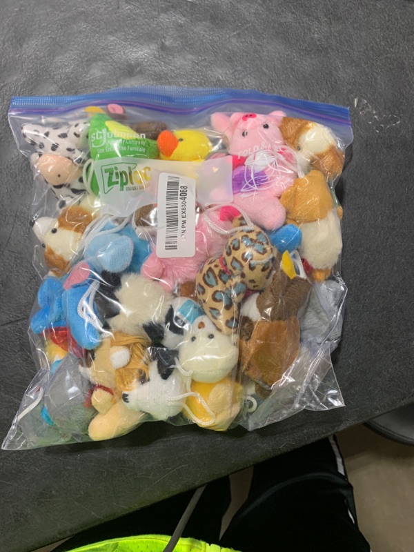 Photo 1 of JoyRapt 36 Pack Small Stuffed Animals Bulk Gifts for Kids (2.3/2"-2.5/3.5" Each), Party Favors Toys for Girls, Easter Basket Stuffers Christmas Stocking Plushies (36PCS)