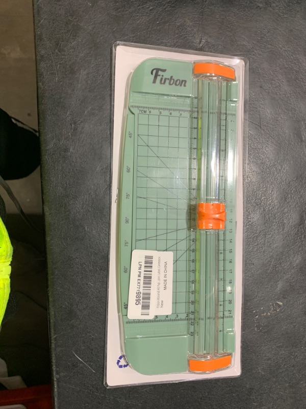 Photo 1 of Firbon Morandi A5 Paper Cutter, Straight Small Paper Trimmer with Side Ruler for Scrapbooking Craft, Paper, Coupon, Label, Cardstock