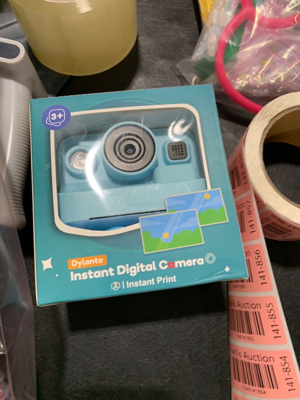 Photo 1 of Dylanto Kids Camera Instant Print,1080P Kids Instant Cameras That Print Photos,Christmas Birthday Gifts for Girls Age 3-12,Portable Toy for 3 4 5 6 7 8 9 10 Year Old Girls Boys-Blue