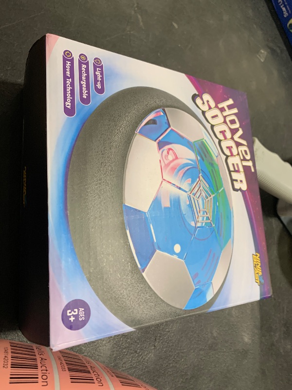 Photo 1 of Hover Soccer Ball for Kids - Boy Birthday Gifts - Indoor Toy Games Gift for Boys Age 6, 7, 8, 9, 10, 11, 12 Year Old - Light-Up Toys Game for Kid - 6-8, 8-12 - Gift for 8 Year Olds (Single)