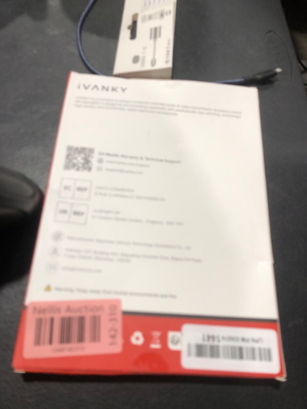 Photo 1 of IVANKY 8K DisplayPort Cable 1.4, VESA Certified DP Cable 6.6ft (8K@60Hz, 4K@144Hz, 2K@240Hz)HBR3 Support 32.4Gbps, HDR, HDCP 2.2, FreeSync G-Sync, Braided Display Port for Gaming Monitor, Graphics, PC