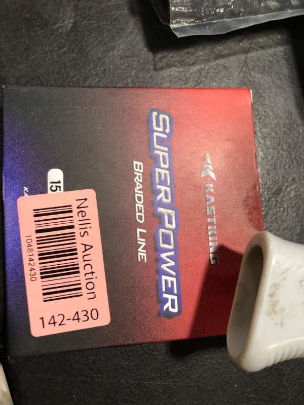 Photo 1 of superpower braided fish line grey