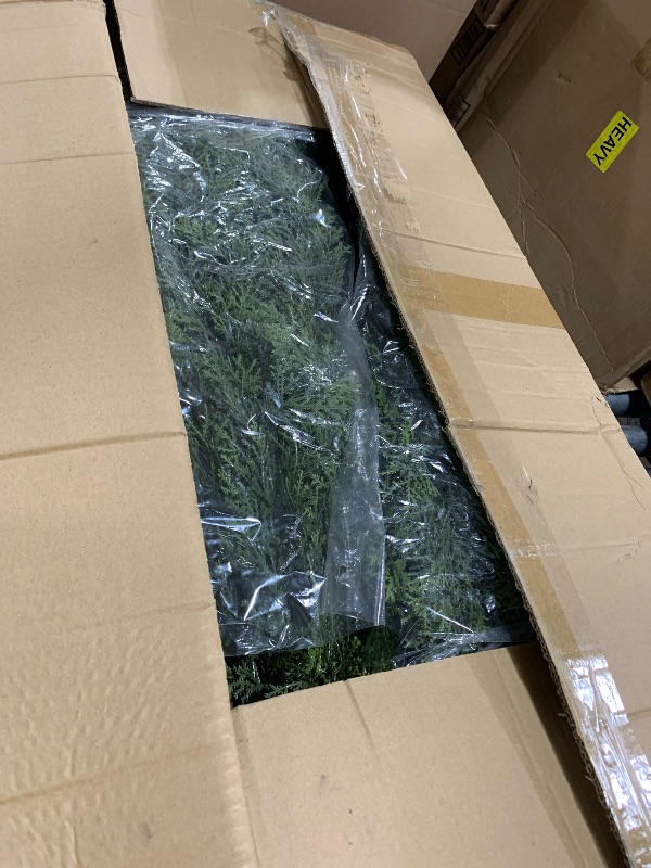 Photo 1 of ?Set of 2? Large Supersize Tree - 42Inch/3.5 Foot Outdoor,Indoor Artificial Boxwood Plant Topiary Garden Torch Shaped Topiary Artificial Topiaries Bushes Potted Fake Plants Company Home Office Decor
