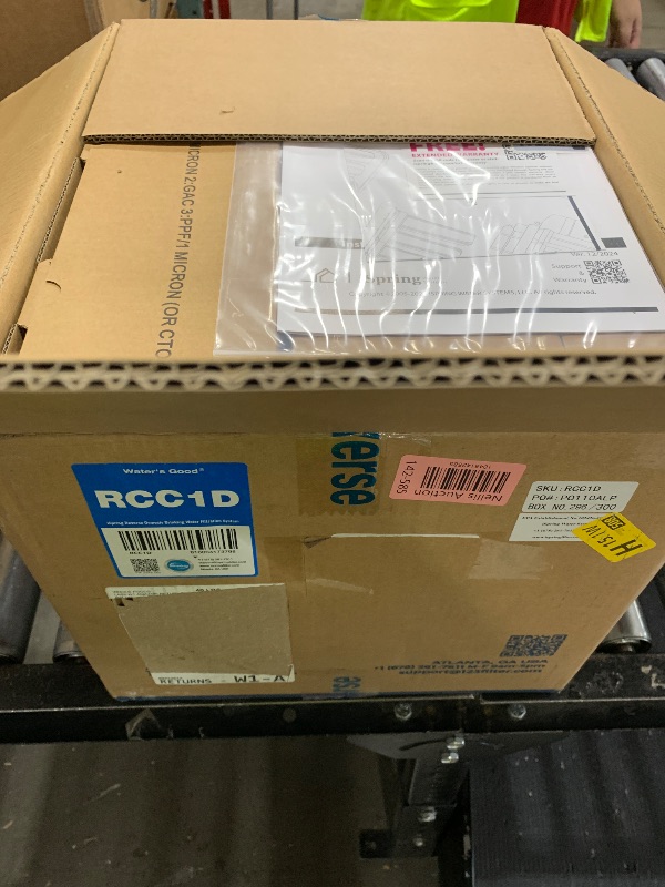 Photo 1 of iSpring RCC1D Tankless RO/DI System, 5 Stage De-ionization Reverse Osmosis Water Filter System, 150 GPD Tankless RO Water Filter System for Aquarium with DI Water Filter