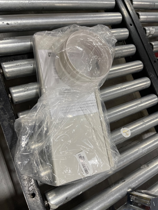 Photo 1 of Portable AC Window Vent Kit - Complete Air Conditioner Window Kit, Adjustable PVC Window Seal Kit Panels Up to 60 Inches, for Universal Thread AC Exhaust Hose of 5.1" and 5.9" Diameter