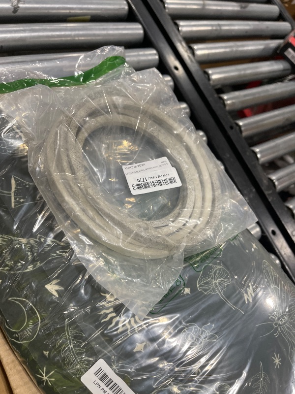 Photo 1 of 405143 532405143 Mower Deck Belt Compatible with Husq-Varna YTH22V46 YTH21K46 Poul-an Pro Craftsm-an Jonser-ed LT2223A2 LT2320A2 YT46 Partner RedMax, 1/2" X 106"