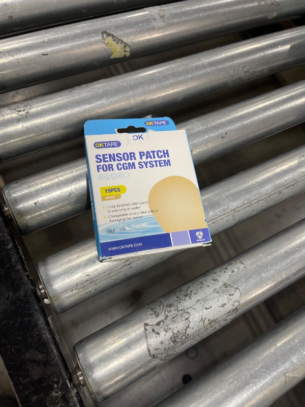 Photo 1 of OK TAPE Adhesive Patches for MEDTRONIC Guardian and Other Sensor, Waterproof & Sweatproof CGM Patches, Long Last Sensor Patches 15 PCS, Beige