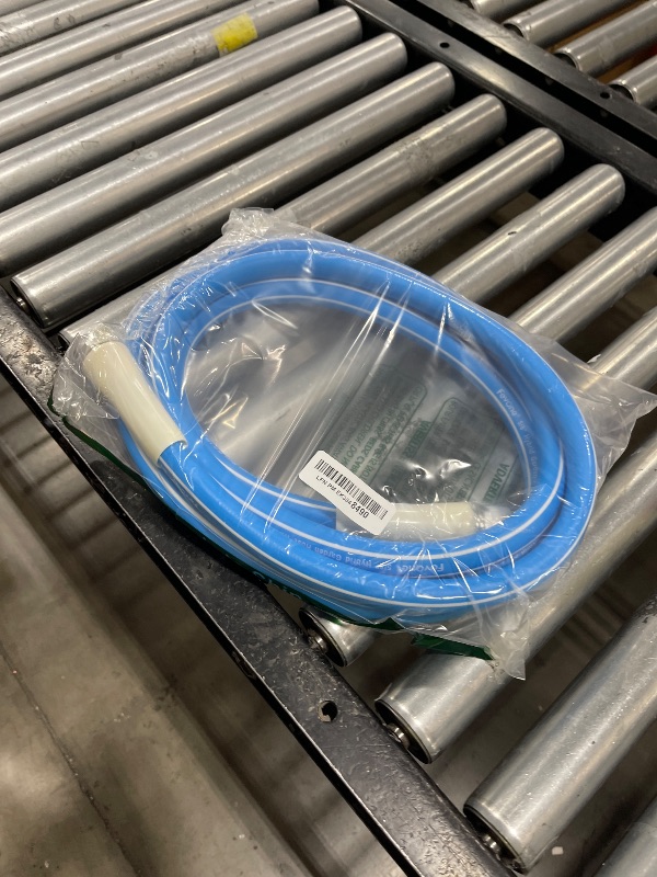 Photo 1 of Fevone 12ft Heavy Duty Garden Hose – 5/8" ID, Burst 600 PSI, Hybrid Polymer, Drinking Water Safe