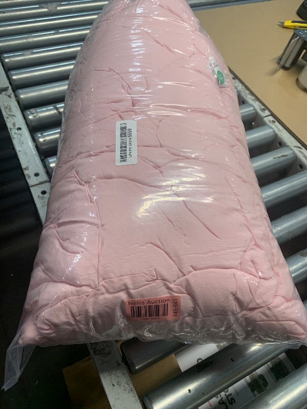 Photo 1 of ***(MISSING PILLOWCASES)***Quataly Full Comforter Sets Blushpink,3PCS Soft Lightweight Breathable Bedding Comforter Sets for All Season, Full Size(82''×86'' Comforter & 2 Pillowcases)