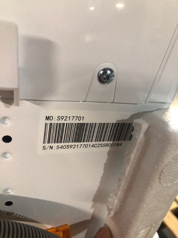 Photo 1 of BLACK+DECKER 4.1 Cu. Ft. Top Loading Washing Machine with Agitator, Full Size Washing Machine with Glass Lid and Stainless Steel Tub, Machine with LED Display, 10 Wash Cycles, 120V, BTLW41MW, White