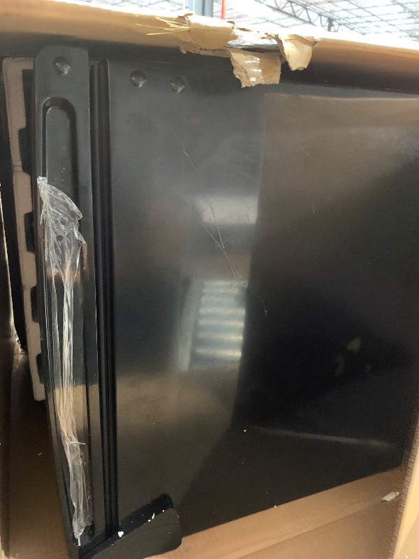 Photo 1 of (PARTS NOT FUNCTIONAL) Whynter CUF-112SS Mini, Energy Star Rated Small Upright Freezer with Lock, Stainless Steel -1.1 Cubic Feet