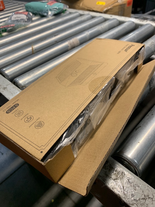 Photo 1 of [6 Packs] Solar Lights Outdoor Motion Sensor Solar Security Lights Waterproof with 3 Lighting Modes Solar Powered Wall Lights Outside for Garden Fence Yard Deck