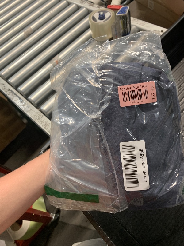 Photo 1 of ***(LONG SLEEVE/ STOCK PHOTO FOR REFERENCE ONLY)***Dickies Flex Relaxed Fit Short Sleeve Work Shirt, Dark Navy, L