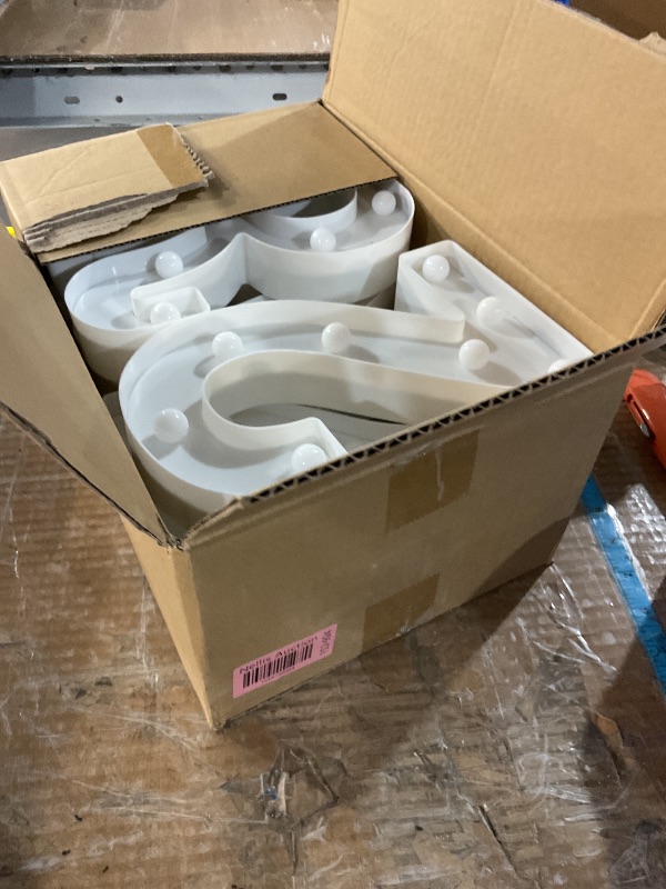 Photo 1 of 8 LED Marquee Letter Lights Grad 2025 Sign, Grad 2025 Light up Letters for graduation decorations, Class of 2025 Lights Decoration for High School Senior College Graduation Party Favor Supplies