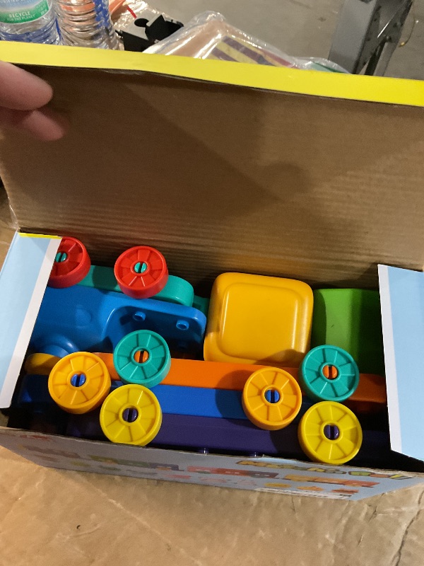 Photo 1 of ***(MISSING PARTS)***Learning Toy for Toddlers 1 2 3 Years Old, Counting, Matching & Sorting Montessori Learning Farm Train Including 9 Farm Animals and 1 Farmer, Easter Christmas Birthday Gift for Baby Boys Girls