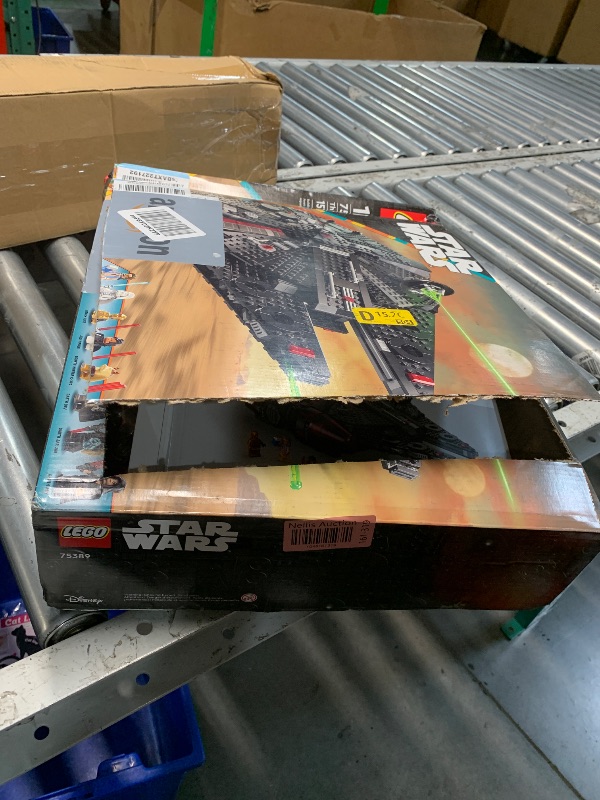 Photo 1 of LEGO Star Wars The Dark Falcon Buildable Starship, Star Wars Toy Vehicle Set for Boys and Girls, Collectible Millenium Falcon Toy with 6 Star Wars Minifigures, Birthday Gift for Kids or Any Fan, 75389