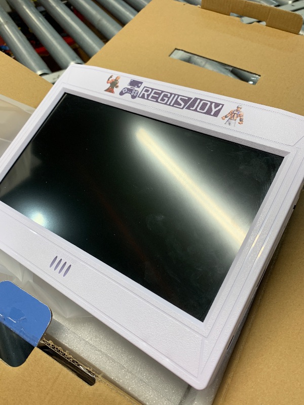 Photo 1 of (sold for parts only) RegiisJoy 30000 in 1 Handheld Portable Arcade Game Console with HD Screen Mini Pandora Box 70S 2.4GHZ Wireless Controllers 