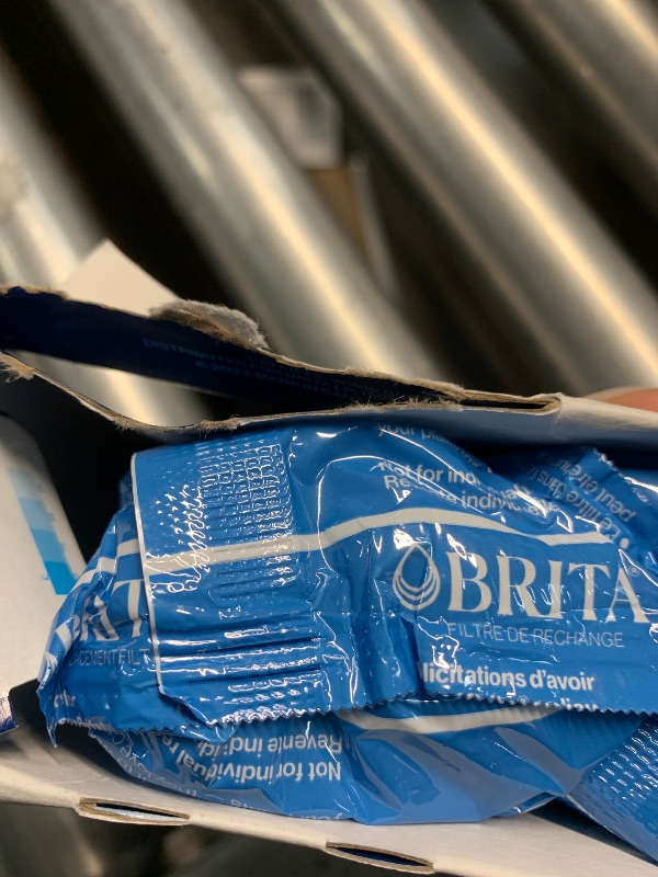 Photo 1 of Brita Plus Water Filter, BPA-Free, High-Density Replacement Filter for Pitchers and Dispensers, Reduces 2x Contaminants*, Lasts Two Months or 40 Gallons, Includes 2 Filters
