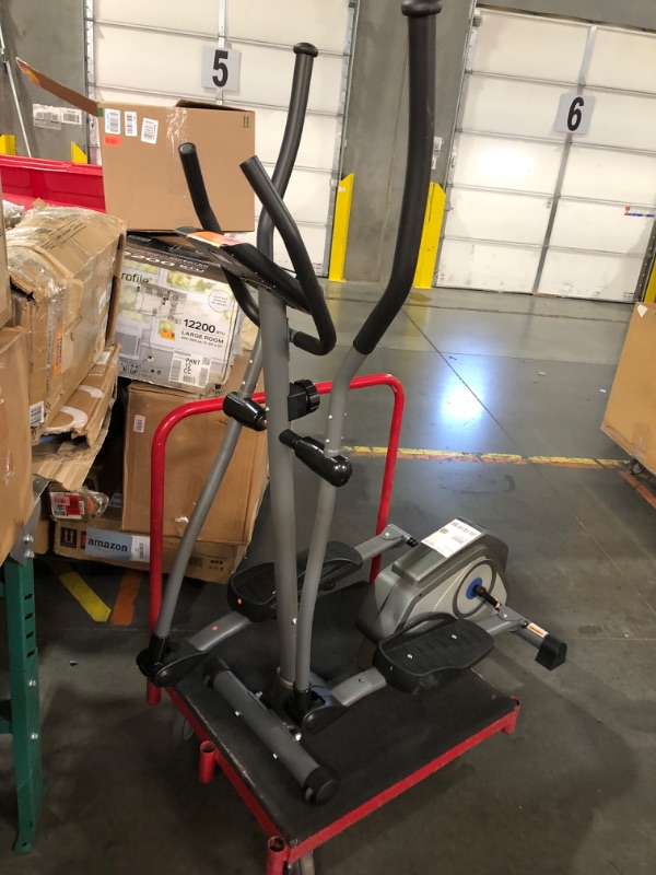 Photo 1 of *** TRUCK/TRAILERPICK UP** Marcy Magnetic Elliptical Trainer Cardio Workout Machine with Transport Wheels NS-40501E