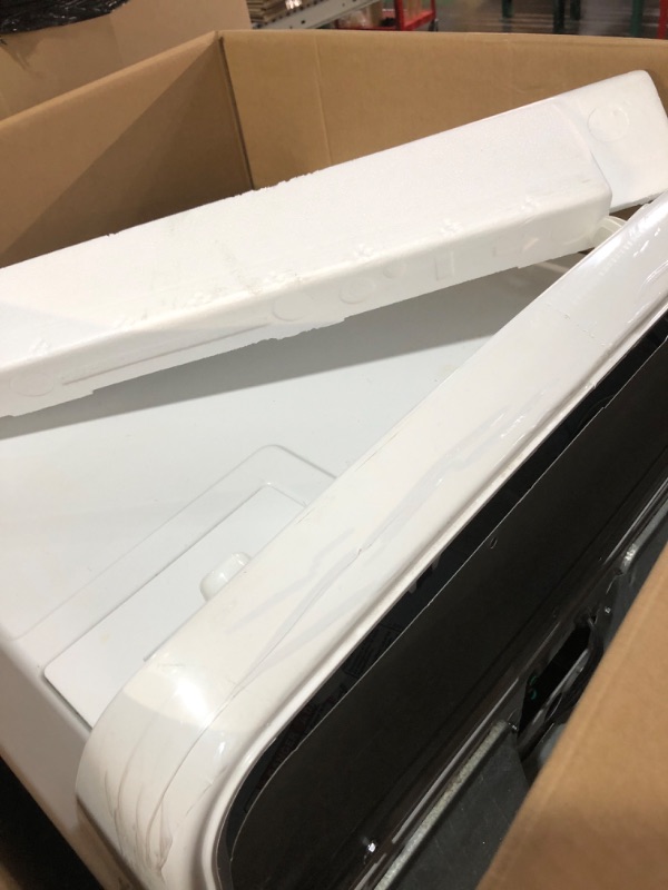 Photo 1 of *** TRUCK/TRAILERPICKUP** Kenmore 7.0 cu. ft. Front Load Gas Dryer-with Guard to Reduce Wrinkles & Static-Sanitize and Smart Sensor Drying-LED, White