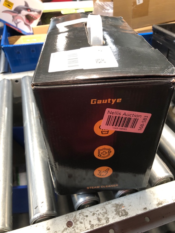 Photo 1 of (used)(sold for parts) Gautye Steam Cleaner, 3-Level Adjustable Handle, 15s Heat-Up, 1.69 Quarts Tank, Portable Steamer for Cleaning with 15 pcs Accessories