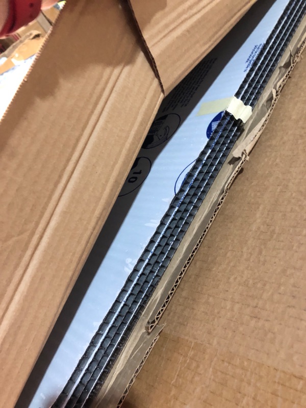 Photo 1 of *** 4 PACK, TRUCK/TRAILER PICK UP** Falken Design Polycarbonate Roof Panel Twinwall (Multiwall) Gray 36 in. x 72 in. x 3/8 in. (8MM) Thick