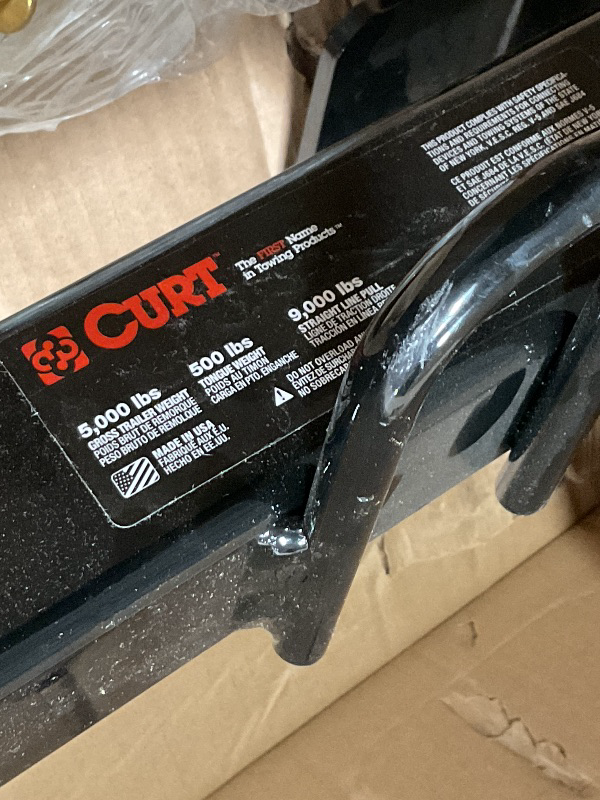 Photo 1 of (See all images) CURT 11576 Class 1 Trailer Hitch, 1-1/4-Inch Receiver, Fits select Chevy Colorado Gloss Black Powder Coat