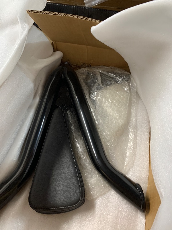 Photo 1 of (used/fair) (partial set) LOOBOR 22" Detachable Sissy Bar Motorcycle Rear Passenger Backrest Replacement For Harley Touring Models 2009-2023 Road King Ultra CVO Limited Street Glide Road Glide Electra Glide