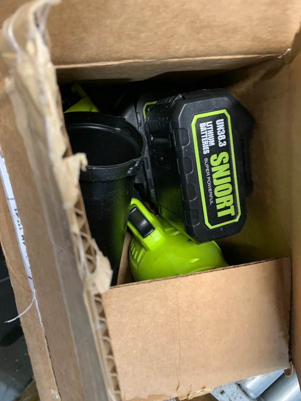 Photo 1 of (no charger) Leaf Blower Cordless with Battery and Charger, 500,000 RPM, Extended Nozzle, Lightweight Handheld Design, Turbo Jet Blower for Patio Cleaning,car Blowing Water, Lawn Care, Blowing Leaves and Dust